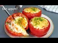 Just put an egg in a tomato and you will be delighted! Breakfast recipe!