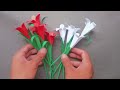 very Simple Flower with paper #artandcraft
