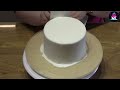 How to cover a Round or Square cake with fondant using The Mat