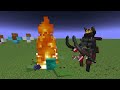 all mutant zombies VS all skeleton bosses battle in minecraft (part 2)