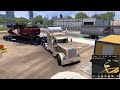 American Truck Simulator City San Diego for Los Angeles Excavator Load B7580X #gameplay