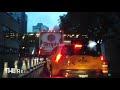 New York City (NYC) 4K Rainy Morning Drive - LaGuardia Airport to Manhattan (Harlem) Fall 2020