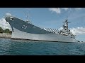 USS Missouri ready to fight on the front lines. #unitedstates #usnavy #ussmissouri #fypシ #capcut