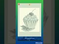 Pixel draw cupcake!