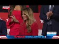 WATCH: Melania Trump takes her seat with family at the Republican National Convention