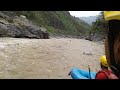 Dangerous Raft flip over  | Nepal | Accident | Trishuli | Upset Rapid|