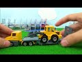 Open siku construction vehicles, police police cars, ambulances, fire trucks and play!