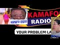 AMANKRADO IS LIVE ON KAMAFO RADIO NOW WITH....