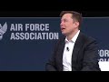RAW Elon Musk Interview from Air Warfare Symposium 2020