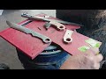 Making Bowie Cooking Knife