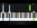 Comptine d'un autre été - Amélie - EASY Piano Cover/Tutorial by PlutaX - Synthesia