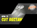 Sketchup How To Cut Rectangle