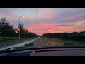 1987 TransAm V8 Beautiful Sunset Summer Drive 4K