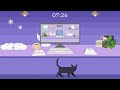 Study with Cats ✏️ Pomodoro Timer 25/5 | Chill Study Session with cats & lofi music💜