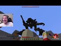 This FLYING MECH is in Vanilla Minecraft