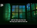 James Smith - Tell Me That You Love Me (Lyrics)
