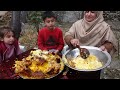 2Kg Chicken Biryani Recipe || How To Make Chicken Biryani In Mountain || Mountain Cooking ||