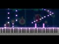 DJ Nate - Electrodynamix (Geometry Dash lvl 15) | Piano Tutorial