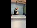 LEON the magician's Ghost serve in table tennis #trickshot #slomo #tabletennis