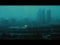 창문 밖에 내리는 빗소리ㅣ수면과 휴식을 위한 폭우 ⛈☂ Quiet Rainy Night in City