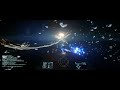 Star Citizen 3.13.1 Alpha - ERT Hammerhead wrecked by Avenger Titan.