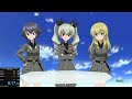 Girls und Panzer Dream Tank Match DX Speedrun | Anzio Domination Battle 8:17.72