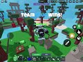 I won my friend in #bedwars