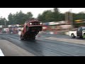 WILD Wheels Up DRAG RACES in HD