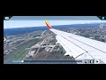 Landing the B737-800