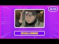 NARUTO ANIME EYE QUIZ | 50 Characters | Anime Quiz | xanimexoasisx