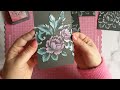 Embossing on black cardstock AND adding colour!