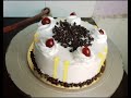 Block Forest Simple Cake Design#youtubvideo#music#cake#@ShriClassickitchen.897