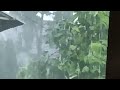 🔴 Eliminate Stress to Sleep Instantly with Heavy Rainstorm & Thunder Sound on The Roof