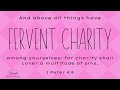 Fervent Charity-1 Peter 4:8