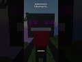 enderman is following me in minecraft... #shorts