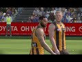 The easter monday clash AFL 23 Hawthorn vs Geelong