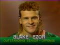 1989 Outstanding Senior Offense MVP Blake Ezor