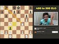 PUNISH QUEEN ATTACKS | Chess Rating Climb 400 to 500 ELO