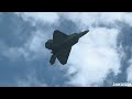 LOUD F-22 Raptor Demo Spirit of St. Louis Air Show 2024