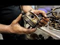 Your First Engine Job - Tearing Into It's Guts. Pistons And Rod Removal And Inspection
