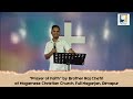 Biswas Laga Prathana (Prayer of Faith) Receive Healing & Deliverance - Nagamese Sermon By Raj Chetri