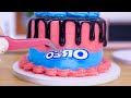 Rainbow Cake Using DAIRY MILK M&M Candy 🌈 Miniature Rainbow Cake Decorating 🍫 Dairy Milk Chocolate