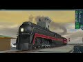 Trainz - N&W Class J ( Top Speed 108mph ) vs PRR T1