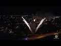 Fireworks Drone Video 3rd of July Pops Concert San Angelo, TX Riverstage