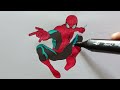 Spiderman New Coloring Pages - How To Color Spider-man #12 | NCS MUSIC #drawing #spiderman #art