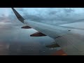 STORMY APPROACH! EasyJet Europe A320-214S Flight U2 5027 from Berlin to Thessaloniki