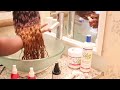 How to create Black roots on a colored wig