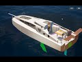 10 m Aluminium SCOW Sail Yacht INTERIOR Architecture&Design Andrei Rochian
