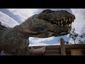 Giant Eagle Saves Man from Vastatosaurus Rex (V-Rex)