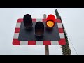 (Rare Barriers) Pembrey & Burry Port Level Crossing, Carmarthenshire